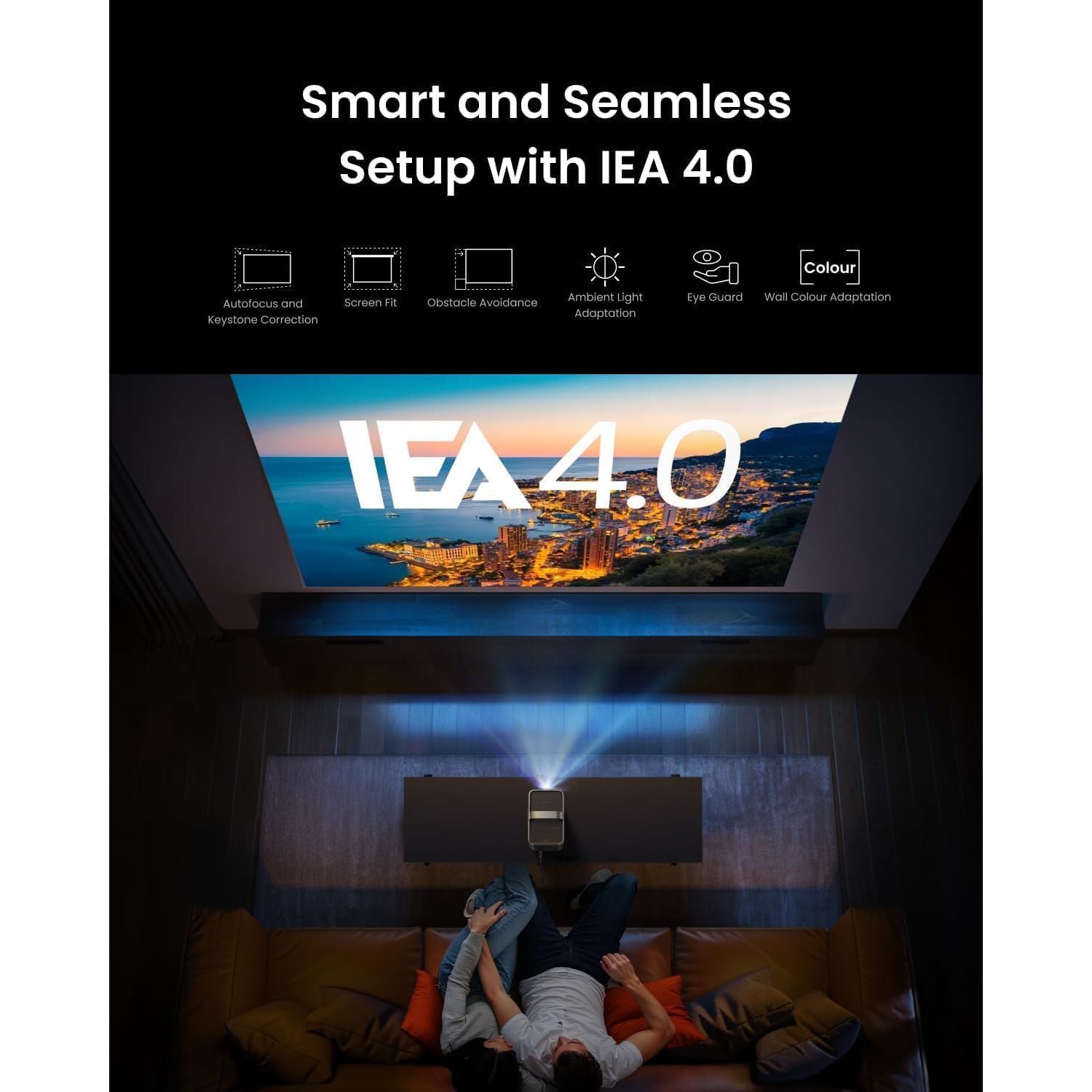 Anker NEBULA Cosmos 4K SE Hybrid Laser+LED Dolby Vision Projector