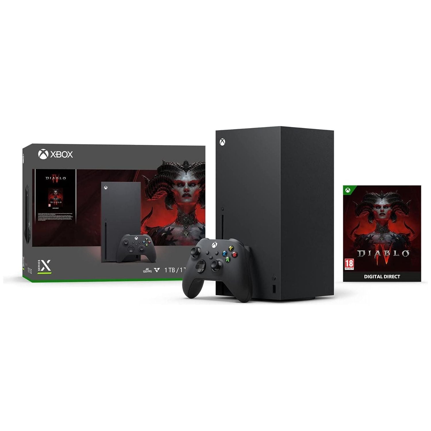 Buy Microsoft,Microsoft  Xbox Series X Series X – Diablo® IV Bundle - Gadcet UK | UK | London | Scotland | Wales| Near Me | Cheap | Pay In 3 | Video Game Consoles