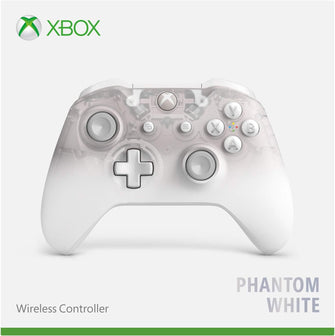 Buy Xbox,Official Xbox One Phantom White Wireless Controller - Gadcet UK | UK | London | Scotland | Wales| Ireland | Near Me | Cheap | Pay In 3 | Game Controllers