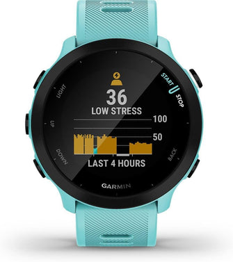 Buy Garmin,Garmin Forerunner 55 GPS 42mm Running Smartwatch – Aqua - Gadcet UK | UK | London | Scotland | Wales| Near Me | Cheap | Pay In 3 | Smart Watches