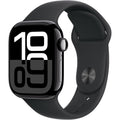 Buy Apple,Apple Watch Series 10 GPS 42mm - Jet Black Aluminium Case, Black Sport Band, Fitness Tracker, ECG, Always-On Retina Display, Water Resistant - Gadcet UK | UK | London | Scotland | Wales| Near Me | Cheap | Pay In 3 | Smart Watches