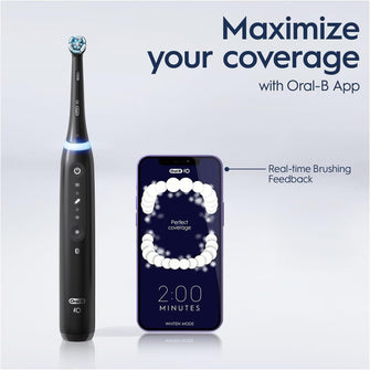 Buy Oral-B,Oral-B iO5 Electric Toothbrushes For Adults, Christmas Gifts For Women / Him, 1 Toothbrush Head & Travel Case, 5 Modes With Teeth Whitening, UK 2 Pin Plug, Black - Gadcet UK | UK | London | Scotland | Wales| Ireland | Near Me | Cheap | Pay In 3 | Toothbrushes