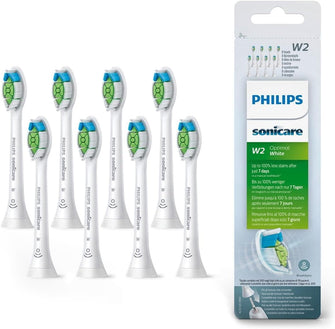 Buy PHILIPS,Philips Sonicare Original W2 Optimal White Standard Sonic Toothbrush Heads - 8 Pack in White (Model HX6068/12) - Gadcet UK | UK | London | Scotland | Wales| Near Me | Cheap | Pay In 3 | Toothbrush Accessories