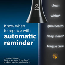 Buy Philips,Genuine Philips Sonicare Diamondclean Replacement Toothbrush Heads, HX6062/95, Brushsync Technology, Black 2-pk - Gadcet UK | UK | London | Scotland | Wales| Near Me | Cheap | Pay In 3 | Health Care