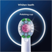 Buy Oral-B,Oral-B Pro 3D White Electric Toothbrush Head, X-Shaped Bristles and Unique Polishing Cup for Teeth Whitening and to Remove Surface Stains, Pack of 12 Toothbrush Heads, Suitable for Mailbox, White - Gadcet UK | UK | London | Scotland | Wales| Near Me | Cheap | Pay In 3 | Toothbrush