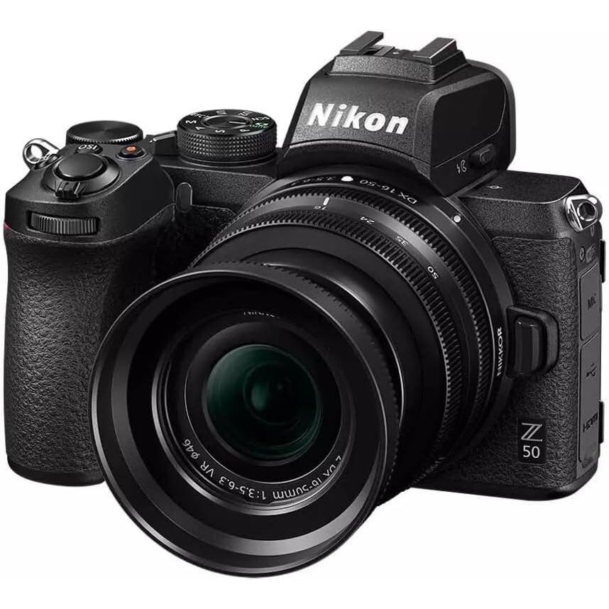 Nikon NIKKOR Z DX 16-50mm f/3.5-6.3 VR Lens – Compact Wide-Angle Zoom with Vibration Reduction