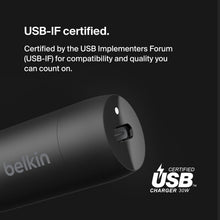 Buy Belkin,Belkin BoostCharge 30W USB-C Fast Car Charger – Compact Design with USB-C to USB-C Cable – Universal for iPhone 16/15, Galaxy S23, Note & More – Black - Gadcet UK | UK | London | Scotland | Wales| Near Me | Cheap | Pay In 3 | Power Adapters & Chargers