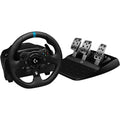 Buy Logitech,Logitech G923 Racing Wheel and Pedals, TRUEFORCE up to 1000 Hz Force Feedback, Responsive Pedal, Dual Clutch Launch Control, Genuine Leather Wheel Cover, for Xbox Series X|S|One, PC - Black - Gadcet UK | UK | London | Scotland | Wales| Ireland | Near Me | Cheap | Pay In 3 | Electronics