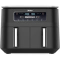 Ninja Foodi Dual Zone Digital Air Fryer, 2 Drawers, 7.6L, 6-in-1 Cooks 4-6 Portions, Non-Stick, Dishwasher Safe Baskets, Black - 1