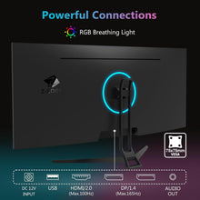 Z-EDGE UG34W 34" 165Hz IPS Ultrawide Gaming Monitor