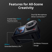 DJI Osmo Action 5 Pro Standard Combo 4K Action Camera – 1/1.3" Sensor, 4K/120fps, Dual OLED, 20m Waterproof, 4-Hour Battery