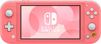 Nintendo Switch Lite Animal Crossing: New Horizons Isabelle Aloha Edition Coral