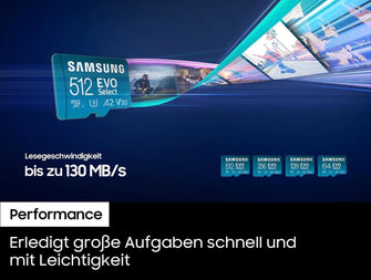 Buy Samsung,Samsung EVO Select 256GB microSDXC UHS-I U3 130MB/s Full HD & 4K UHD - Gadcet.com | UK | London | Scotland | Wales| Ireland | Near Me | Cheap | Pay In 3 | Flash Memory Cards