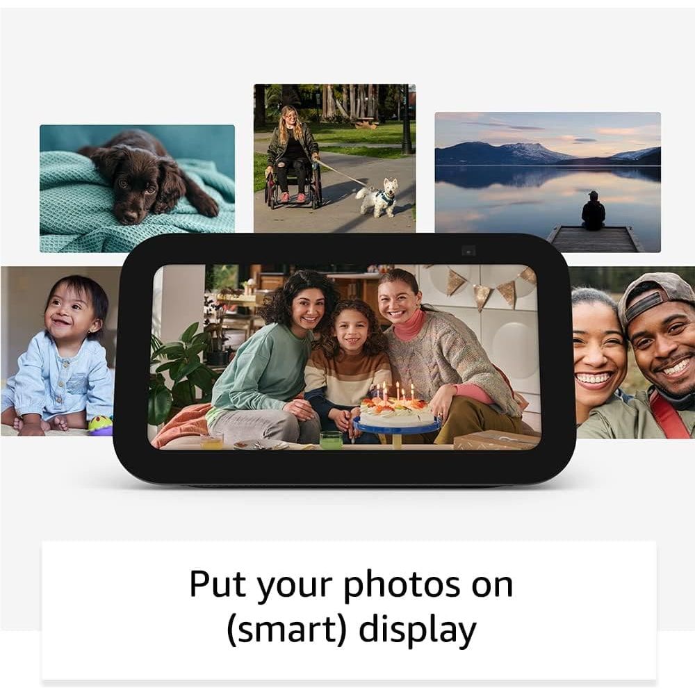 Buy Amazon,Amazon Echo Show 5 3rd Gen Smart Speaker with Alexa - Chalk - Gadcet UK | UK | London | Scotland | Wales| Ireland | Near Me | Cheap | Pay In 3 | Speakers