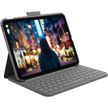Logitech Slim Folio iPad 10th Gen Case - Grey - 1