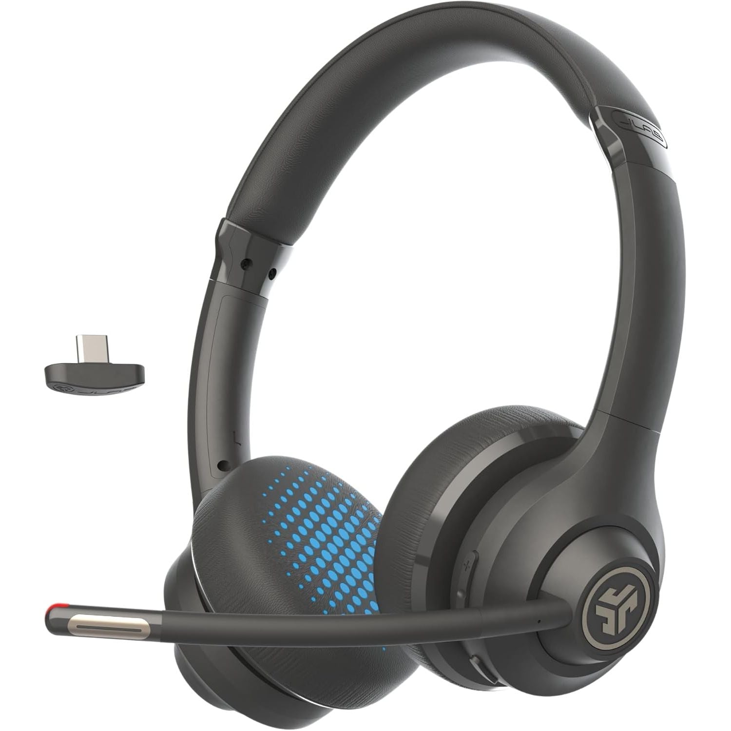 Buy JLab,JLab Go Work 2nd Gen Wireless Headset - 55+ H Bluetooth, Mic, Multipoint, Black - Gadcet UK | UK | London | Scotland | Wales| Near Me | Cheap | Pay In 3 | Headphones & Headset