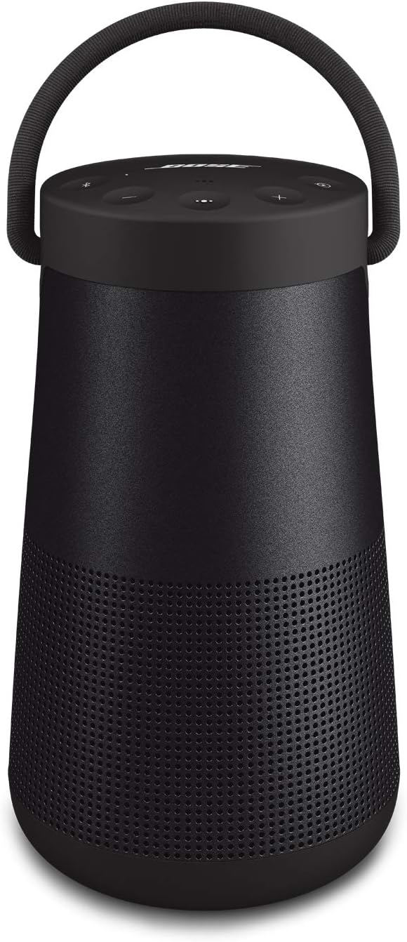 Bose SoundLink Revolve+ II Portable Bluetooth Speaker – Triple Black, 360° Sound, 17-Hour Battery