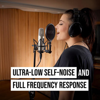 RØDE NT2-A Large-Diaphragm Condenser Microphone – Switchable Polar Patterns, Pad & High-Pass Filter