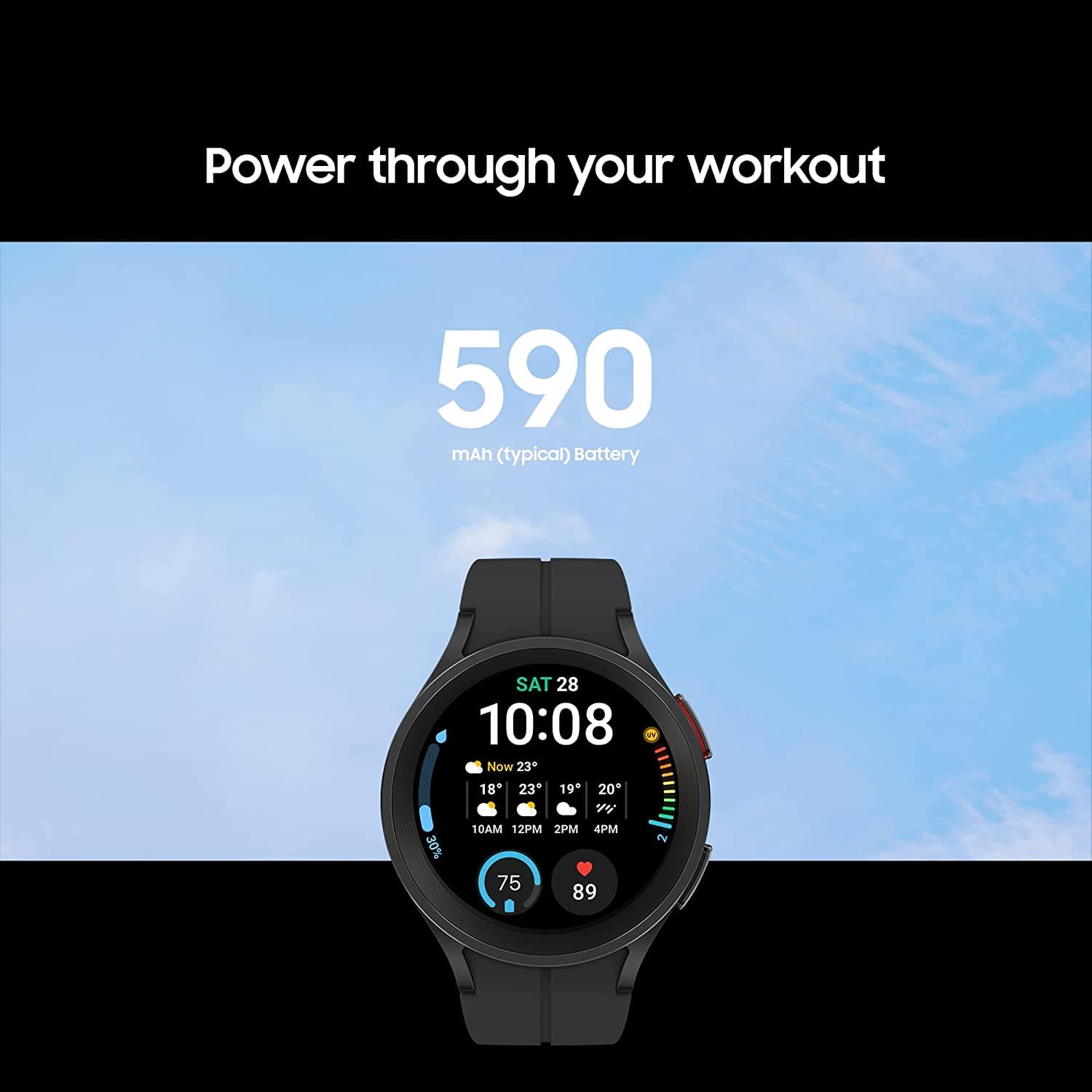 Samsung,Samsung Galaxy Watch5 Pro 45mm 4G LTE Smart Watch, 3 Year Manufacturer Warranty, Grey Titanium (UK Version) - Gadcet.com