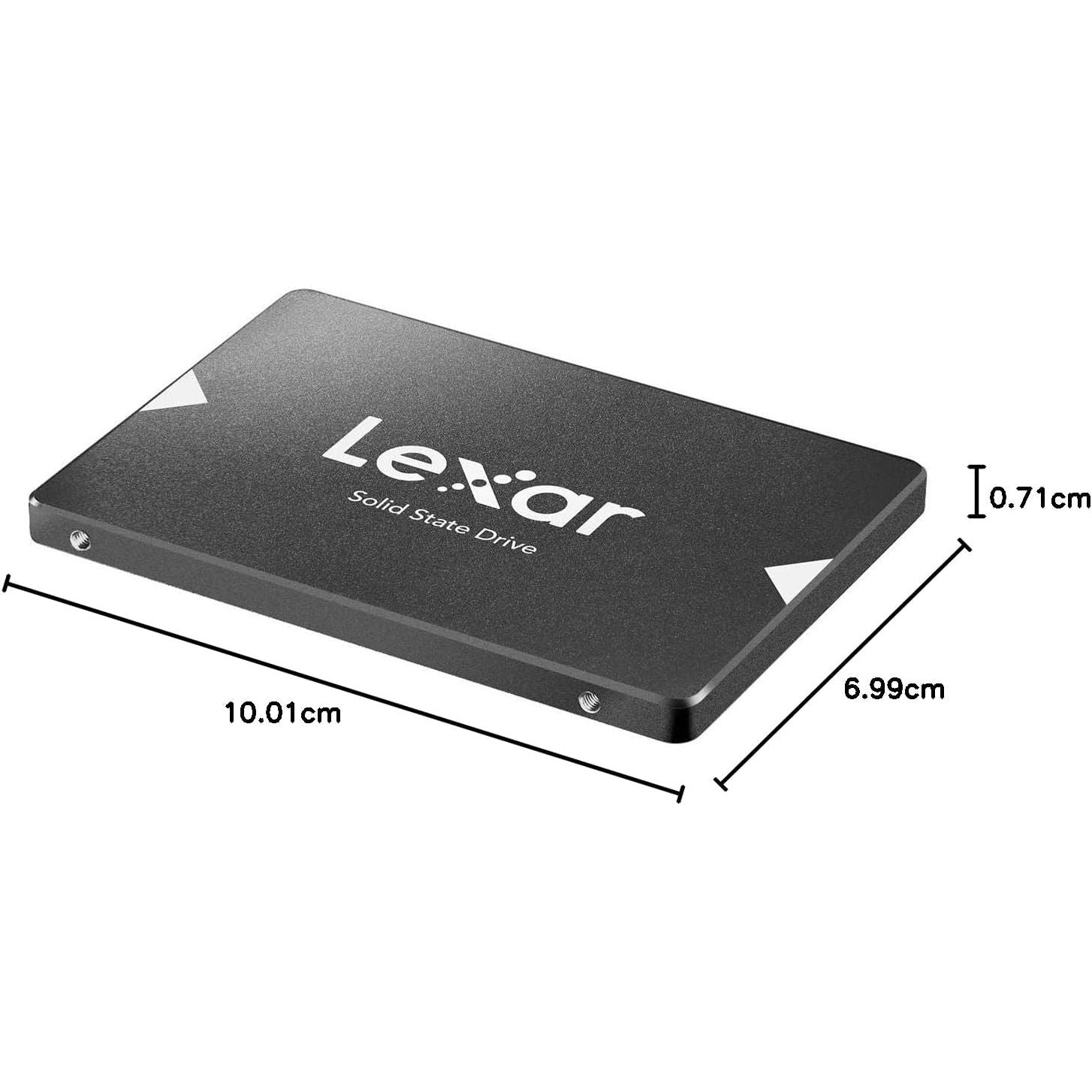 Buy Lexar,Lexar NS100 2.5” SATA III Internal SSD – 256GB, Up to 520MB/s Read Speed - Gadcet UK | UK | London | Scotland | Wales| Near Me | Cheap | Pay In 3 | Data Storage & External Drives