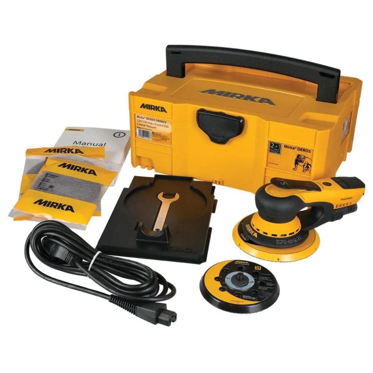 Buy Mirka,Mirka DEROS 5650CV 5mm Orbit Random Orbital Sander with Case - 125mm & 150mm, 230V, UK Plug - Gadcet UK | UK | London | Scotland | Wales| Ireland | Near Me | Cheap | Pay In 3 | Hardware Accessories