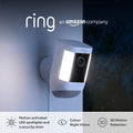 Buy Ring,Ring Spotlight Cam Pro Plug In Security Camera White - Gadcet UK | UK | London | Scotland | Wales| Near Me | Cheap | Pay In 3 | Surveillance Cameras