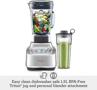 Buy Sage,Sage SBL920BSS the Super Q, Super Blender, 2400 W, 2 Litres, Brushed Stainless Steel - Gadcet UK | UK | London | Scotland | Wales| Ireland | Near Me | Cheap | Pay In 3 | Electronics