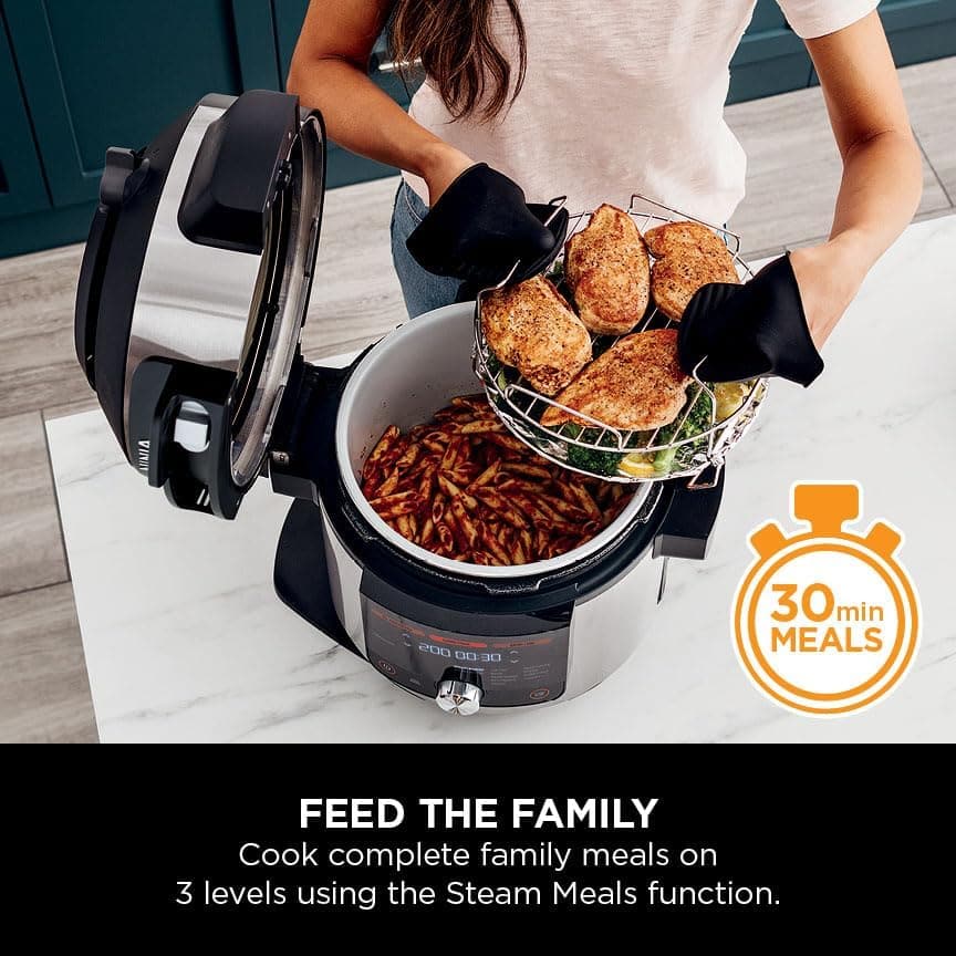 Buy Ninja,Ninja Foodi MAX 15-in-1 SmartLid Multi-Cooker 7.5L [OL750UK] - Smart Cook System, Digital Cooking Probe, Electric Pressure Cooker & Air Fryer - Gadcet UK | UK | London | Scotland | Wales| Near Me | Cheap | Pay In 3 | Air Fryer & Grill