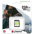 Buy Kingston,Kingston Canvas Select Plus 256GB SDXC Card - V30, UHS-I U3, Class 10, Video Class for 4K Recording - Gadcet UK | UK | London | Scotland | Wales| Near Me | Cheap | Pay In 3 | Flash Memory Cards