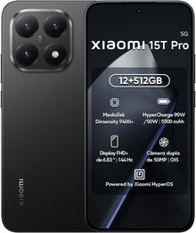 Xiaomi 15T Pro 5G 512GB/12GB Black Unlocked Smart Phone