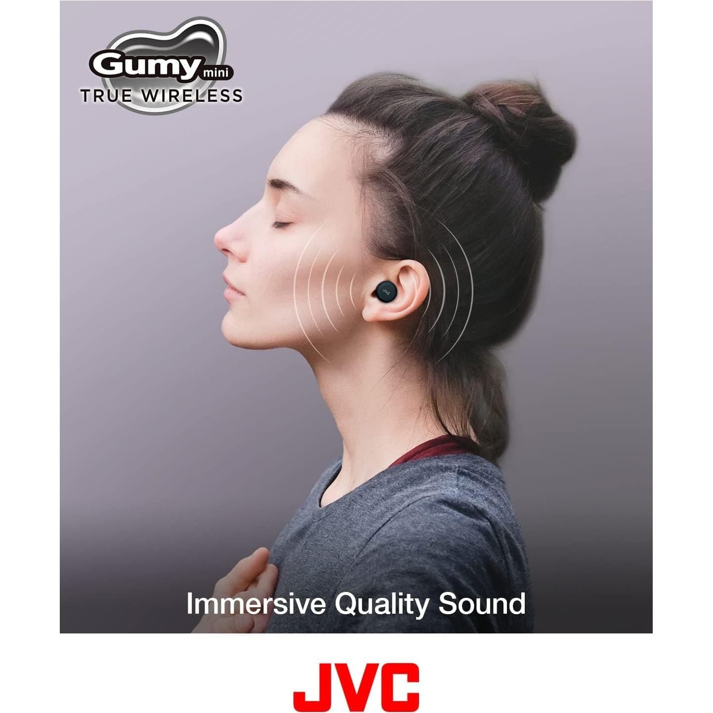 Buy JVC,JVC Gumy Mini Earbuds - Wireless, Bluetooth 5.1, IPX4 Water Resistant, 15-Hour Battery, Lightweight - HA-Z55T-B Black - Gadcet UK | UK | London | Scotland | Wales| Near Me | Cheap | Pay In 3 | Headphones & Headsets