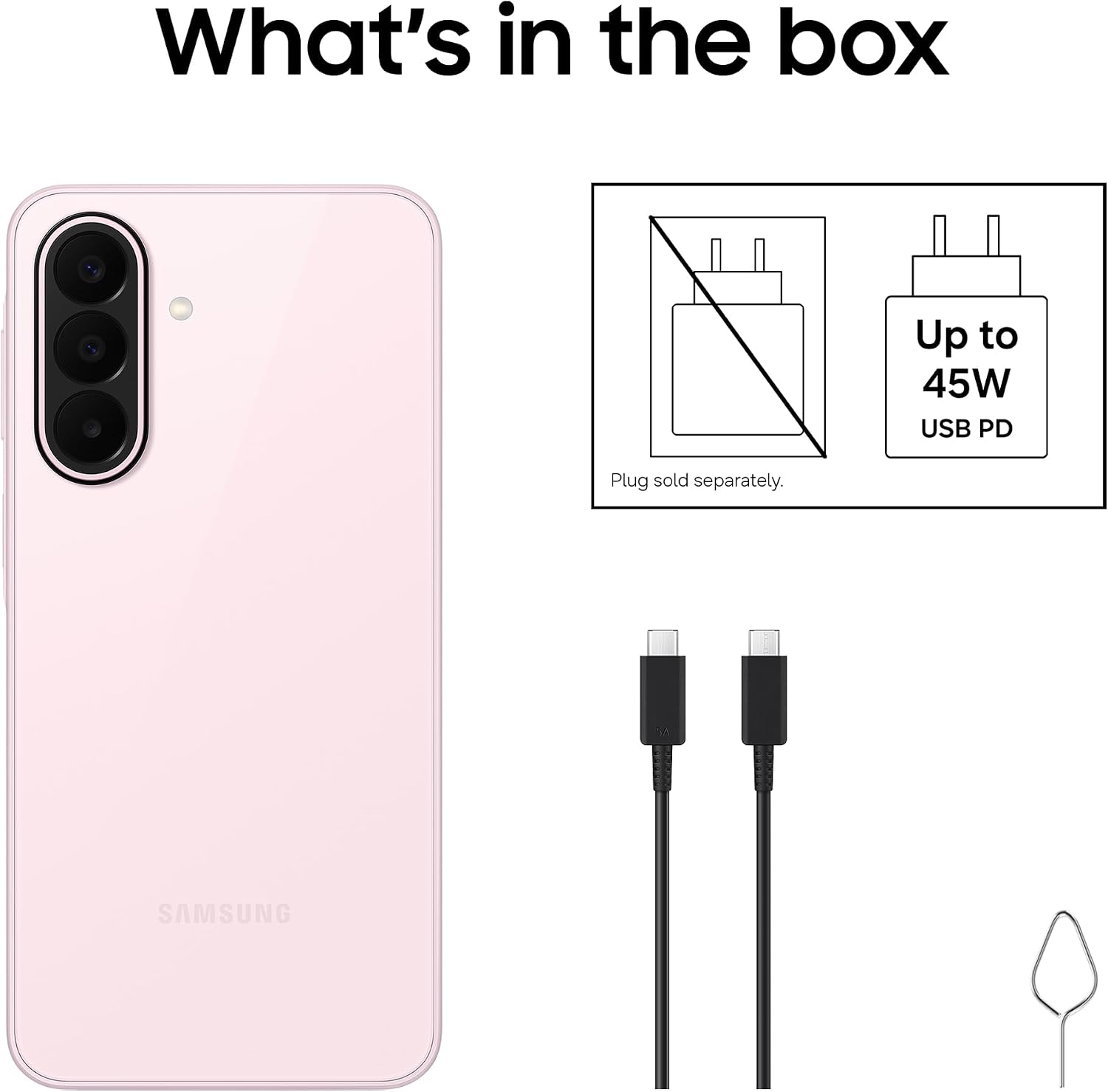 Samsung Galaxy A27 5G 128GB Mobile Phone - Light Pink