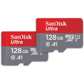 Buy Sandisk,SanDisk 128GB Ultra microSDXC card + SD adapter up to 140 MB/s with A1 App Performance UHS-I Class 10 U1 - Twin Pack - Gadcet UK | UK | London | Scotland | Wales| Near Me | Cheap | Pay In 3 | Flash Memory Cards