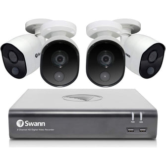 Buy Swann,Swann 8 Channel Security Camera Kit, DVR-4580 with 1 TB HDD and 4 x 1080p Cameras, Works with Google Assistant and Alexa - Gadcet.com | UK | London | Scotland | Wales| Ireland | Near Me | Cheap | Pay In 3 | Surveillance Cameras