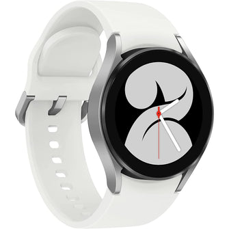 Buy Samsung,Samsung Galaxy Watch4 40mm (GPS) Silver with Black Strap - Gadcet UK | UK | London | Scotland | Wales| Near Me | Cheap | Pay In 3 | Watches