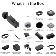 Buy DJI,DJI Osmo Pocket 4 Creator Combo – 1" CMOS Pocket Gimbal Vlog Camera, 4K/240fps, 107GB Storage, Mic 3, Fill Light & Mini Tripod - Gadcet UK | UK | London | Scotland | Wales| Near Me | Cheap | Pay In 3 | Action Video Cameras