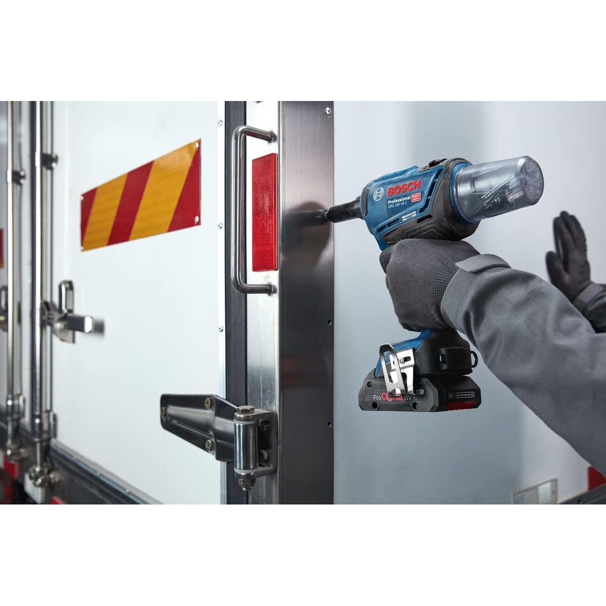 Buy Bosch Professional,Bosch Professional 18V GRG 18V-16 C Cordless Rivet Gun – 16,000N Max Tensile Force, 25mm Stroke Length, 2x GBA 18V 2.0Ah Batteries, GAL 18V-40 Charger, L-BOXX 136 - Gadcet UK | UK | London | Scotland | Wales| Near Me | Cheap | Pay In 3 | Power Tool & Equipment Manuals