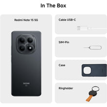 Buy Redmi,Redmi Note 15 5G (8GB+256GB) Black, Unlocked - Gadcet UK | UK | London | Scotland | Wales| Near Me | Cheap | Pay In 3 | Mobile & Smart Phones