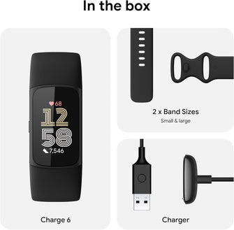 Buy Google,Fitbit by Google Charge 6 Activity Tracker with Google Wallet and Google Maps - Gadcet UK | UK | London | Scotland | Wales| Ireland | Near Me | Cheap | Pay In 3 | Smart Watch