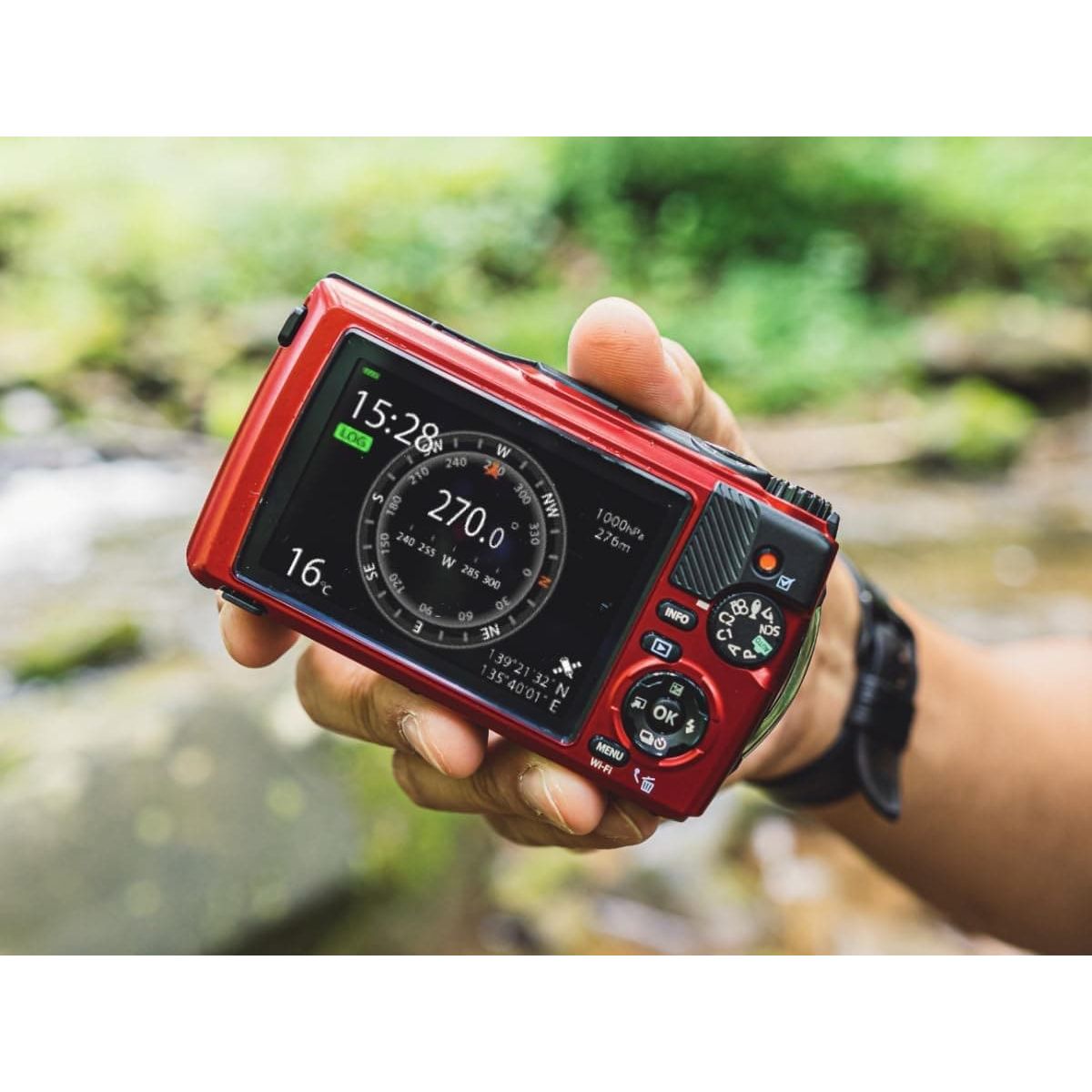 Buy OM SYSTEM,OM SYSTEM Tough TG-7 Red Digital Camera, 12MP, Waterproof, Shockproof, Underwater and Macro Shooting Modes, high speed image sensor, 4K Video, 4x-wide-angle zoom (successor Olympus TG-6) - Gadcet UK | UK | London | Scotland | Wales| Near Me | Cheap | Pay In 3 | Cameras