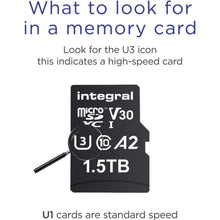 Buy Integral,Integral UltimaPro Premium 1.5TB microSD Card - 100MB/s Read, 50MB/s Write, 4K Video, SDXC V30 C10 U3 UHS-I A2 - Gadcet UK | UK | London | Scotland | Wales| Near Me | Cheap | Pay In 3 | Flash Memory Cards