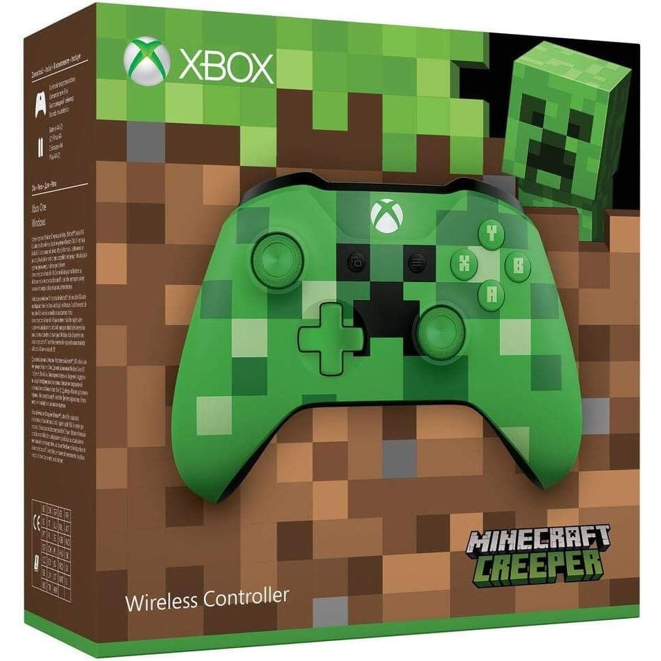 Buy Xbox,Official Xbox Wireless Minecraft Creeper Controller - Gadcet UK | UK | London | Scotland | Wales| Ireland | Near Me | Cheap | Pay In 3 | Video Game Console Accessories