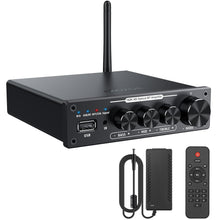 Buy PROZOR,PROZOR Amplifier Hifi with Optical Coaxial Input Bluetooth Amplifier 192khz/24Bit DAC Amp with Remote Control Bass Treble Control Hifi Amplifier Speaker Mini Amplifier 2CH for Passive Speaker 100W X 2 - Gadcet UK | UK | London | Scotland | Wales| Ireland | Near Me | Cheap | Pay In 3 | Audio Amplifiers