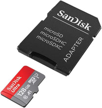 Buy Sandisk,SanDisk Ultra 128 GB microSDXC Memory Card + SD Adapter with A1 App Performance Up to 100 MB/s, Class 10, U1 - Gadcet UK | UK | London | Scotland | Wales| Near Me | Cheap | Pay In 3 | Flash Memory Cards