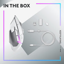 Buy Logitech,Logitech G502 X PLUS LIGHTSPEED Wireless RGB Gaming Mouse - LIGHTFORCE Hybrid Switches, HERO 25K Sensor, LIGHTSYNC RGB, PC & macOS/Windows Compatible - White - Gadcet UK | UK | London | Scotland | Wales| Near Me | Cheap | Pay In 3 | Mice & Trackballs