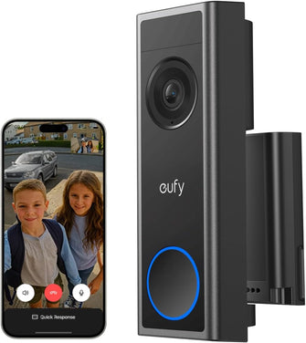 Buy eufy Security,eufy Security Video Doorbell C31, 2K FHD, Battery/Hardwire, Live Video Call, Human Motion Detection - Gadcet UK | UK | London | Scotland | Wales| Near Me | Cheap | Pay In 3 | Security Monitors & Recorders