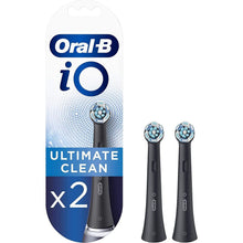 Buy Oral-B,Oral-B iO Ultimate Clean Electric Toothbrush Head – Pack of 2, Black - Gadcet UK | UK | London | Scotland | Wales| Near Me | Cheap | Pay In 3 | Toothbrush Replacement Heads