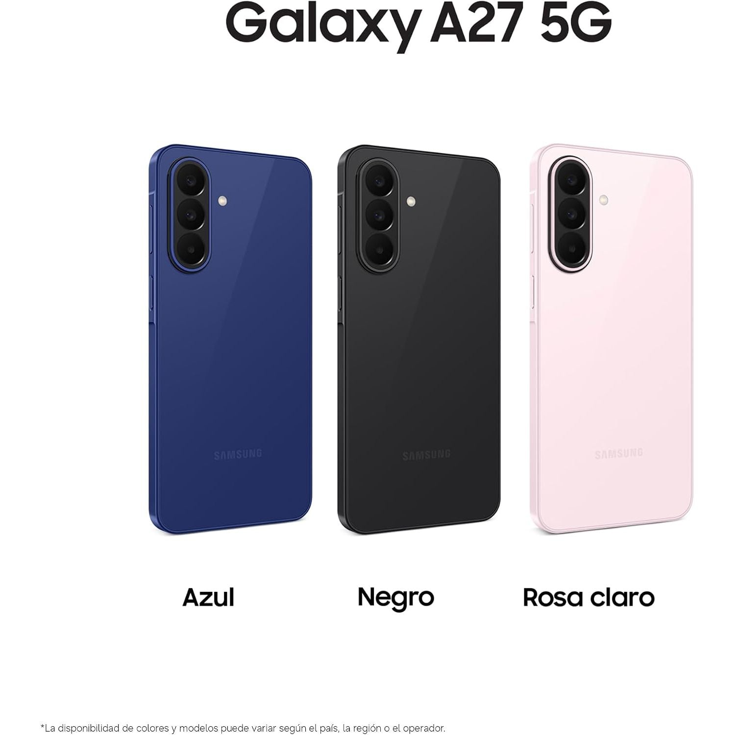 Samsung Galaxy A27 5G 128GB 6GB RAM Dual SIM Unlocked Smartphone – Black (International Modal)