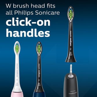 Buy Philips,Philips Sonicare Original W2 Optimal White Toothbrush Heads – 4 Pack, Black (HX6064/11) - Gadcet UK | UK | London | Scotland | Wales| Near Me | Cheap | Pay In 3 | Toothbrush Head