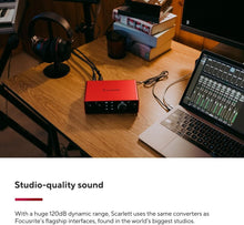 Focusrite Scarlett 4i4 4th Gen USB-C Audio Interface